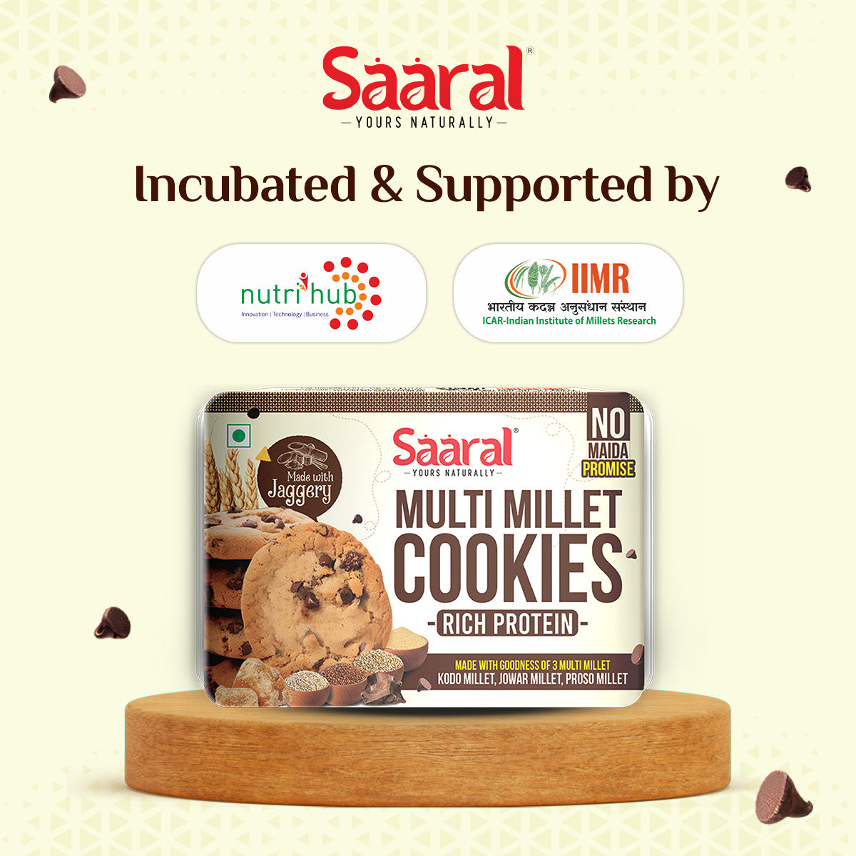 Saaral Multi Millet Cookies for Children