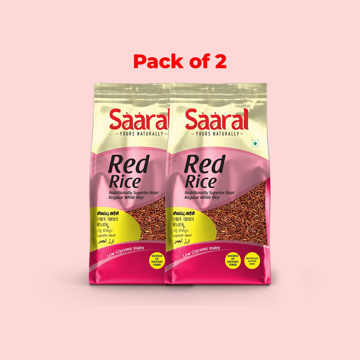 Saaral Unpolished Red Rice