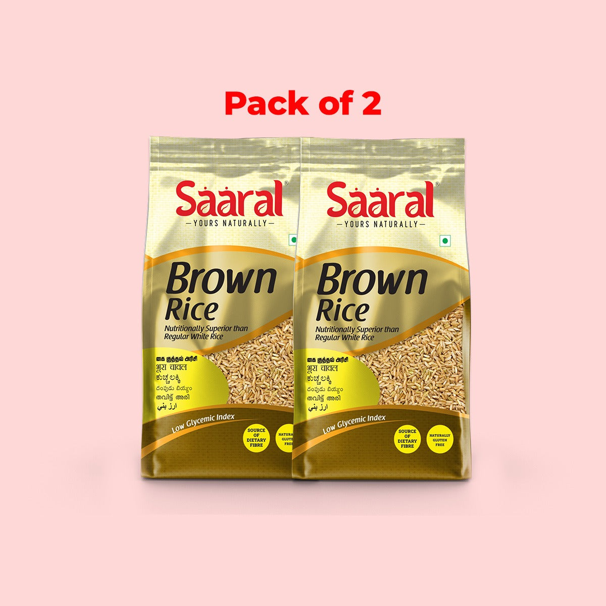 Saaral Unpolished Brown Rice