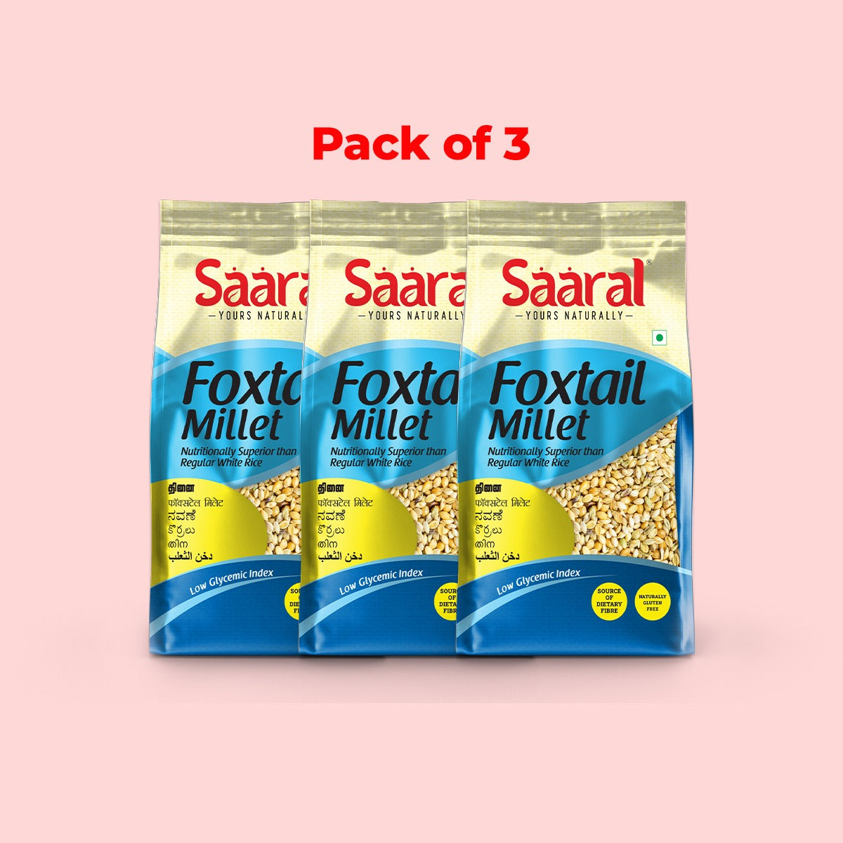 Saaral Foxtail Millets