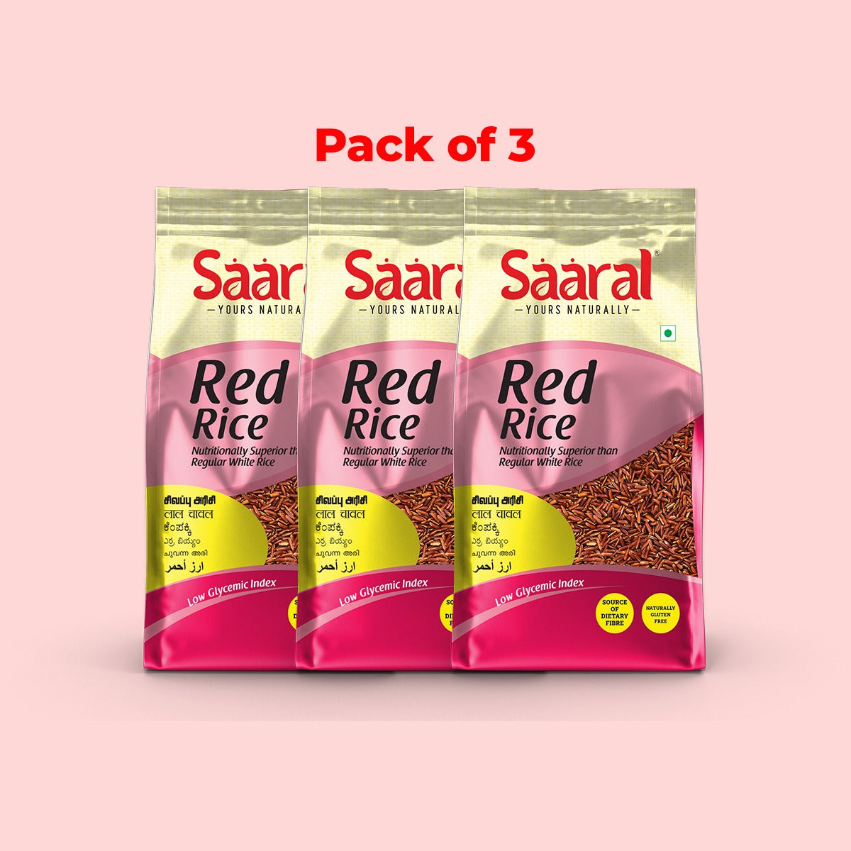 Saaral Unpolished Red Rice