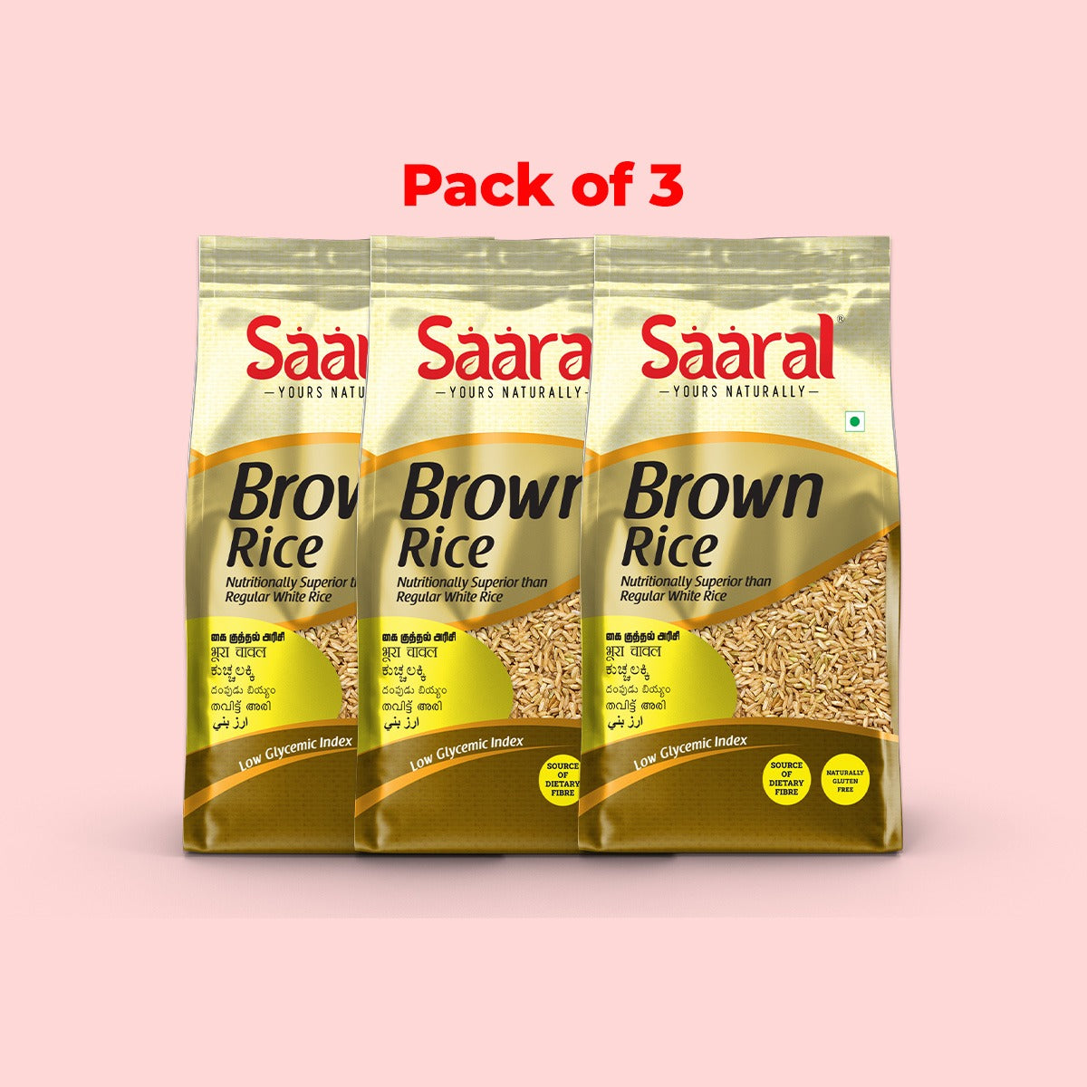 Saaral Unpolished Brown Rice